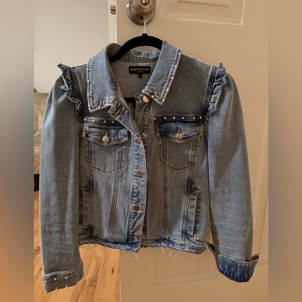 Generation Love Studded Denim Jacket